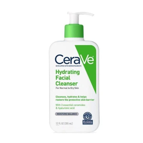 Cerave Hydrating Facial Cleanser – 236 Ml – Refresh The Skin Without Over-stripping It